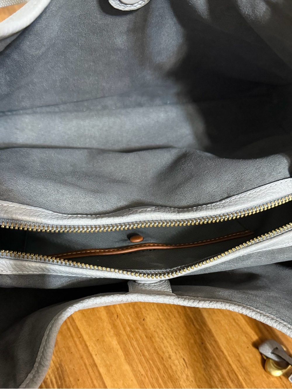 Coach Lori Pebbled Leather Shoulder Bag - Picture 10 of 13